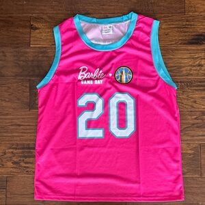 Barbie Pink and Blue Game Day Jersey